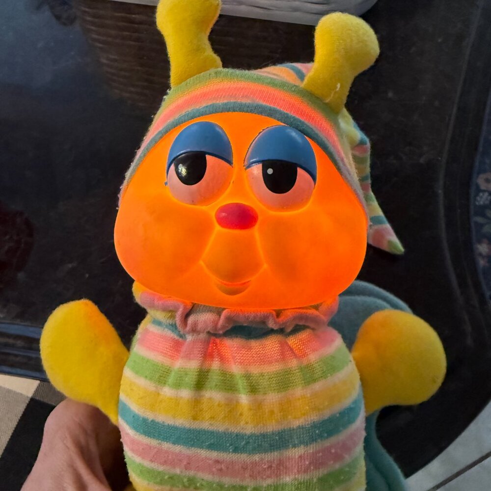 VTG Hasbro 11" Glow Bug w/Wings 1984 - Lights up at Bedtime Original WORKS